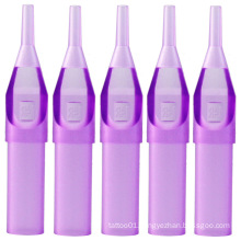 High quality disposable tattoo tip 14RT Purple